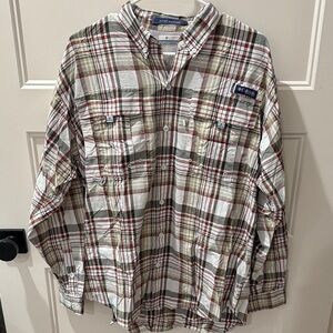 Columbia Multicolor Plaid Outdoor Shirt